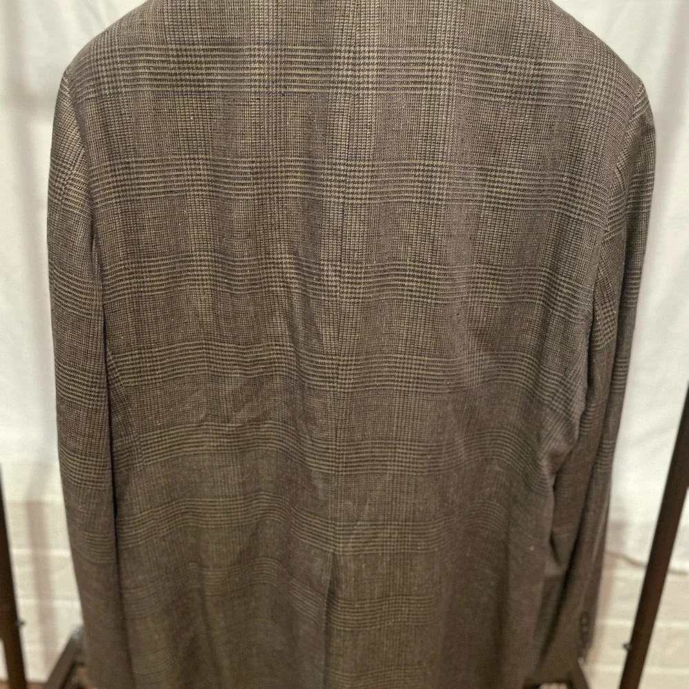 Classic Plaid Men's Blazer - Picture 3 of 6
